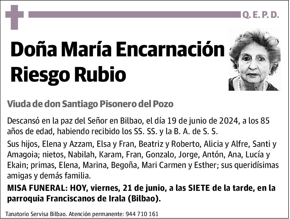 María Encarnación Riesgo Rubio