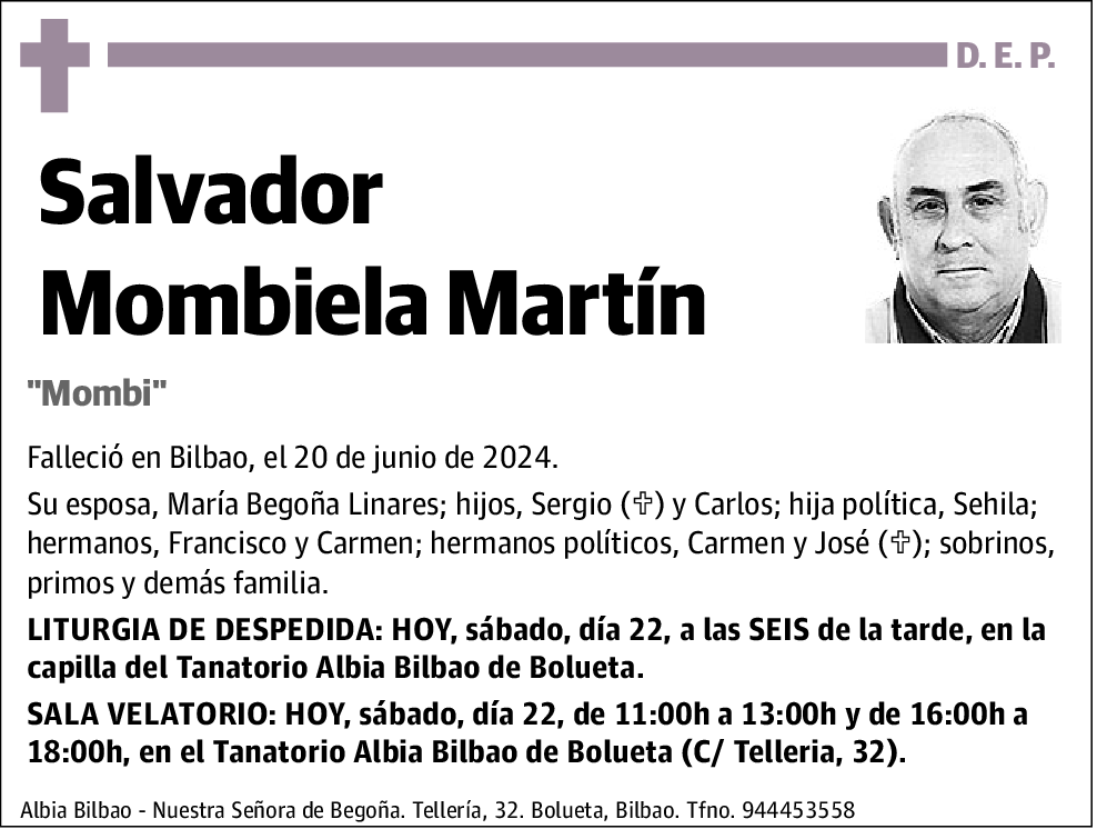 Salvador Mombiela Martín