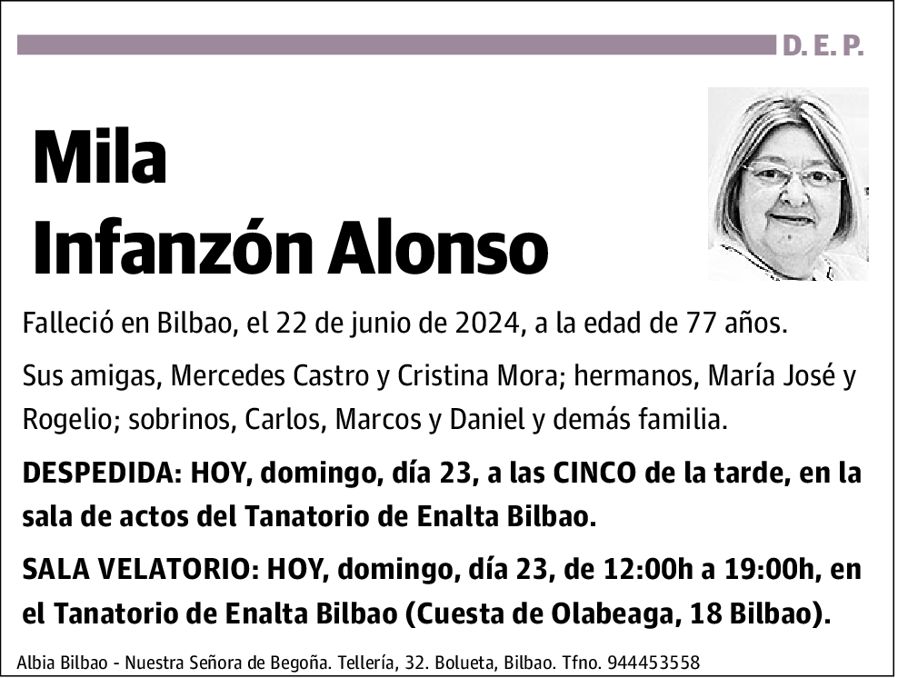 Mila Infanzón Alonso