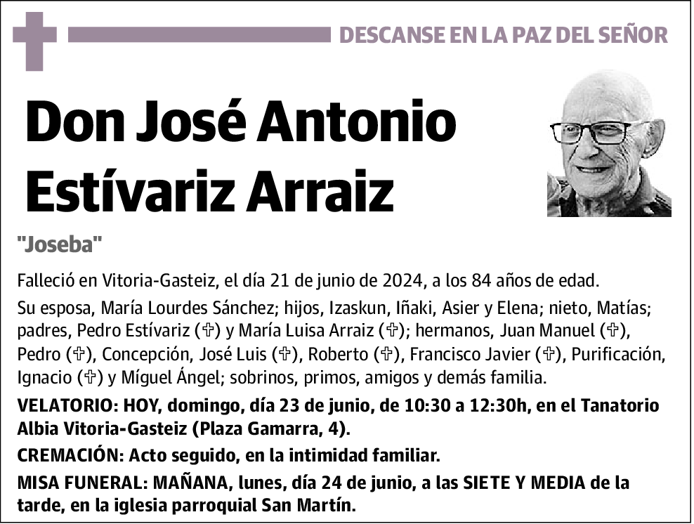 José Antonio Estívariz Arraiz