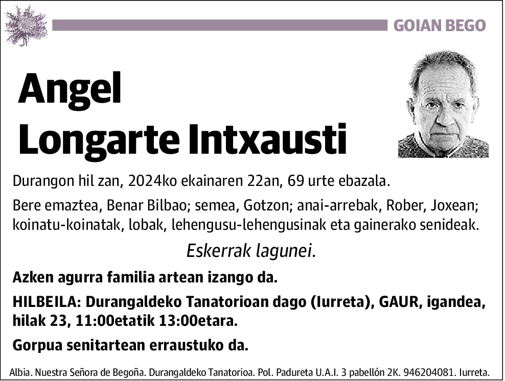 Angel Longarte Intxausti