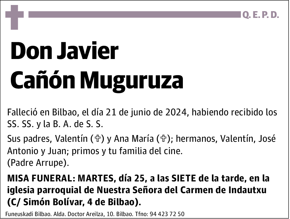 Javier Cañón Muguruza