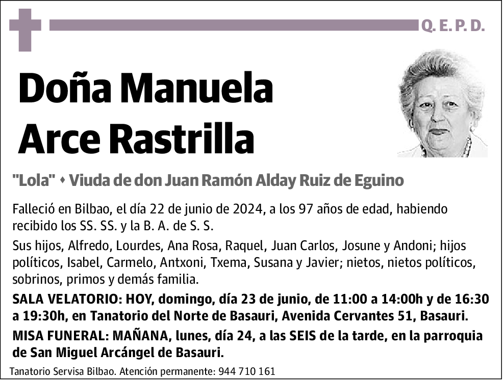 Manuela Arce Rastrilla