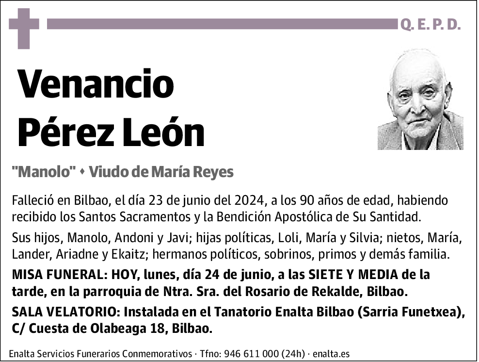 Venancio Pérez León