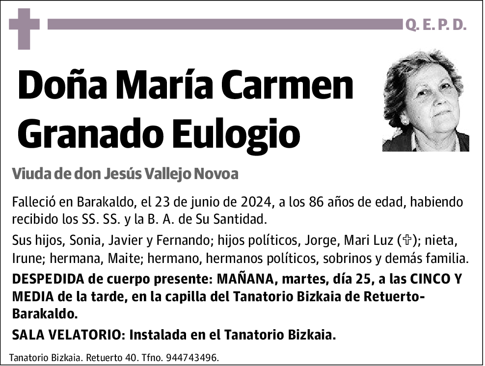 María Carmen Granado Eulogio