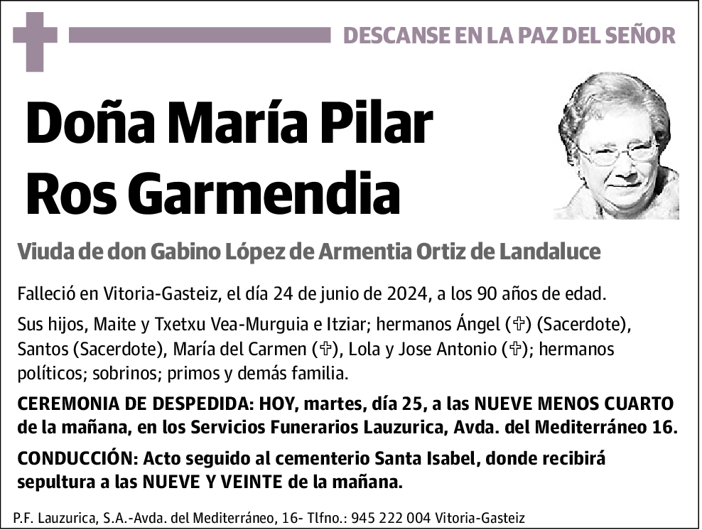 María Pilar Ros Garmendia