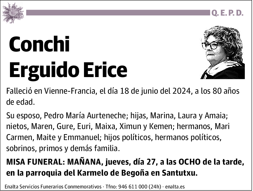 Conchi Erguido Erice