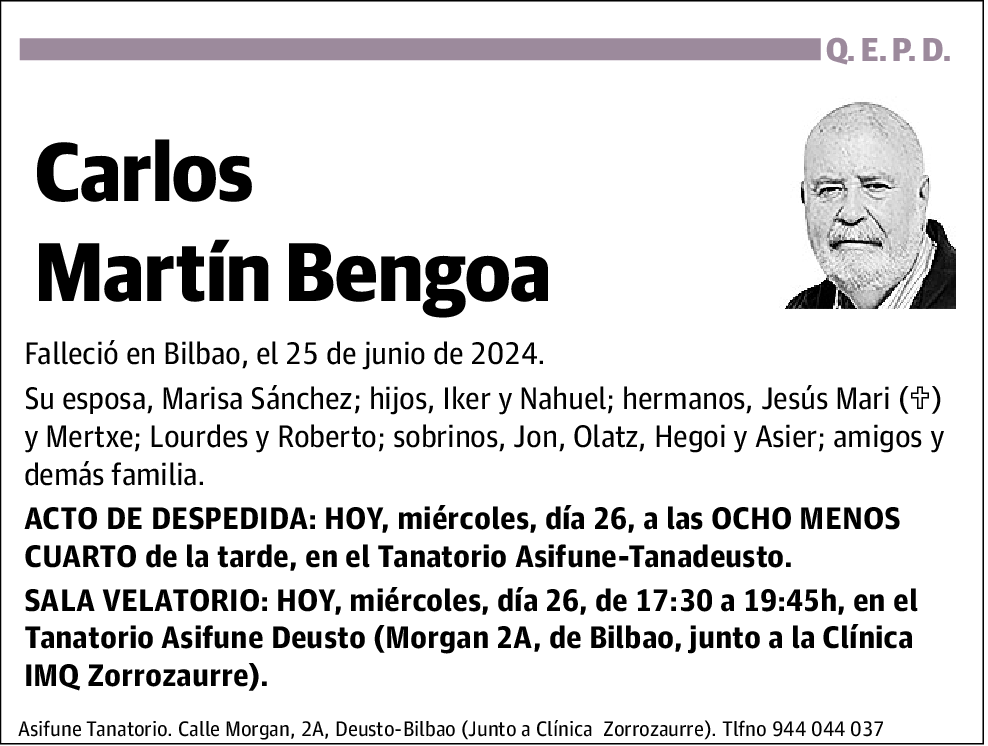 Carlos Martín Bengoa