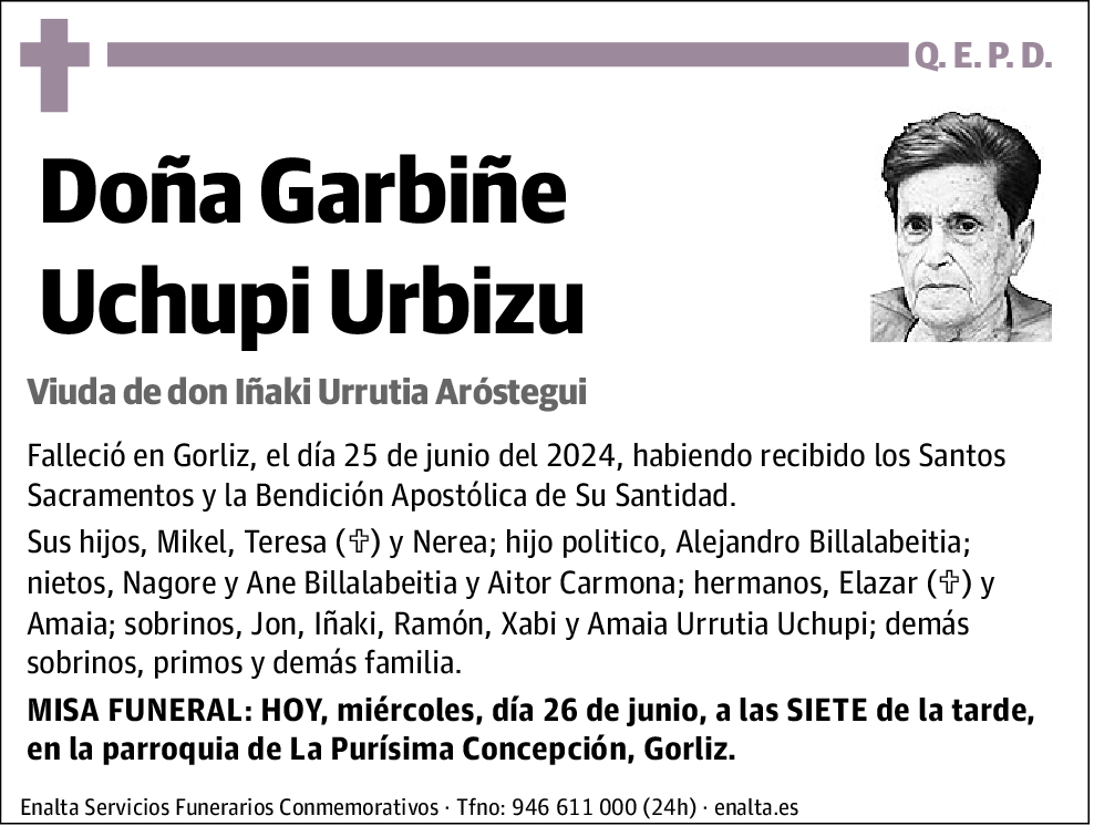 Garbiñe Uchupi Urbizu