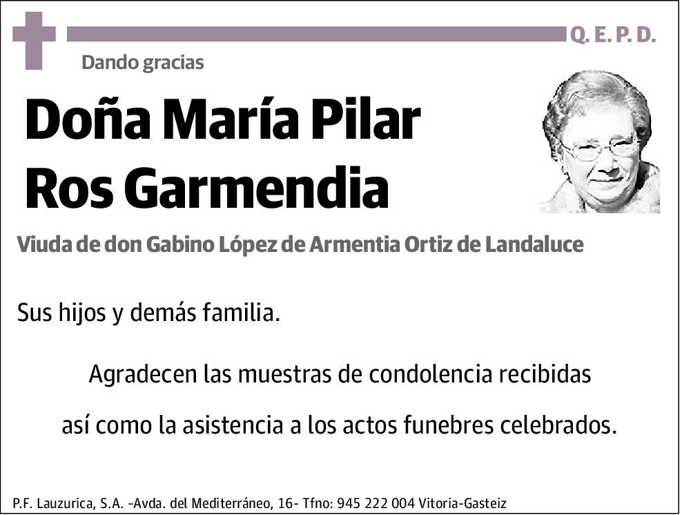 María Pilar Ros Garmendia