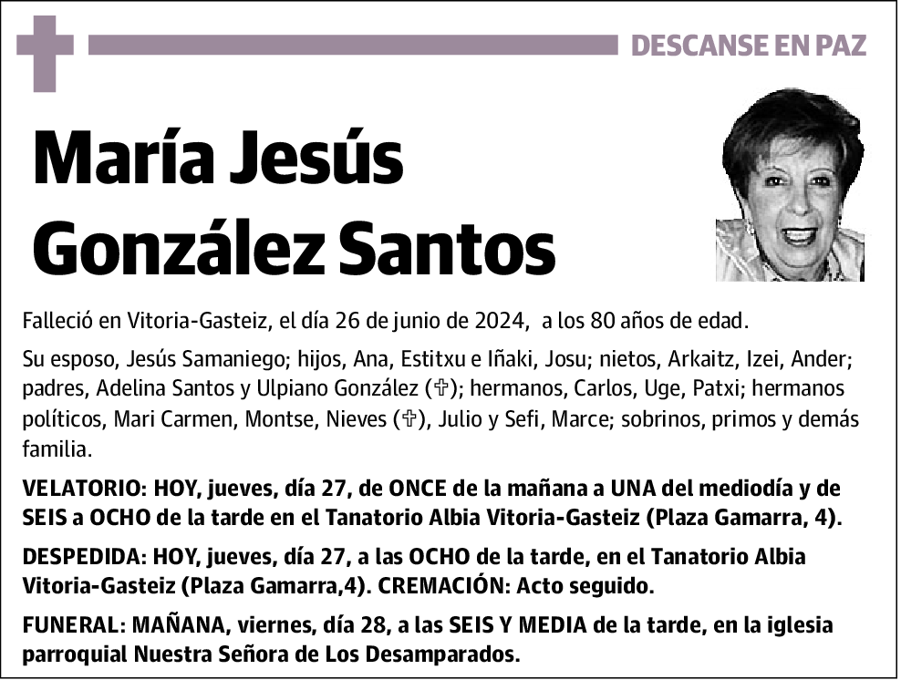 María Jesús González Santos