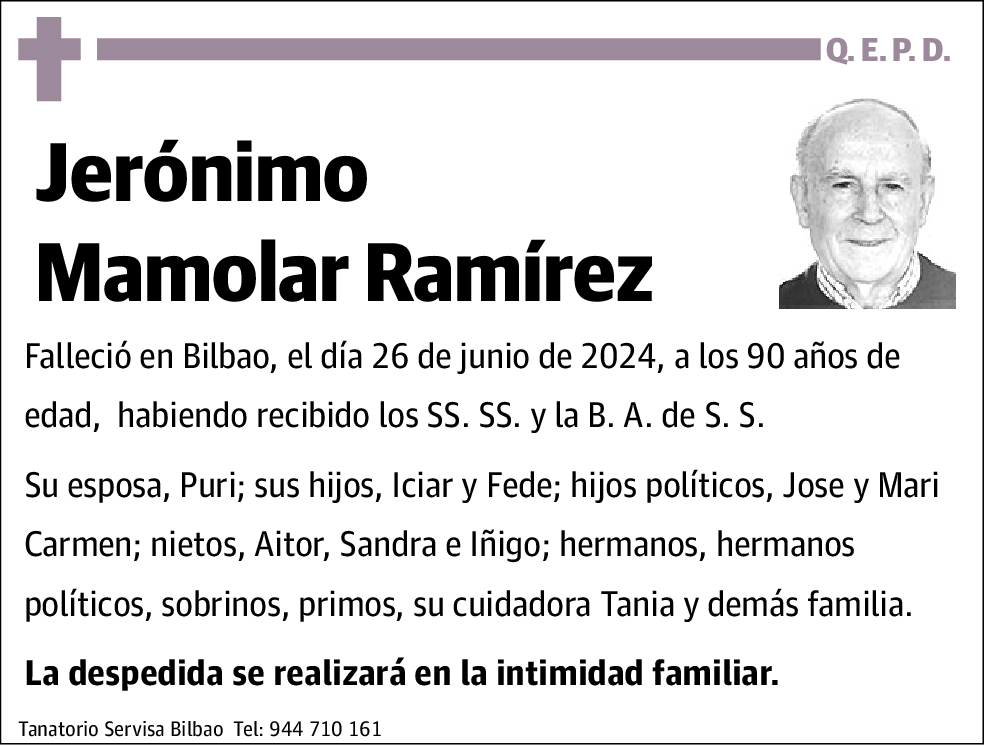 Jerónimo Mamolar Ramírez