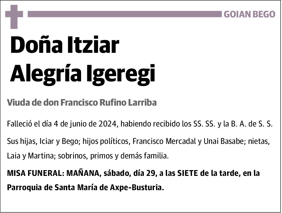 Itziar Alegria Igeregi