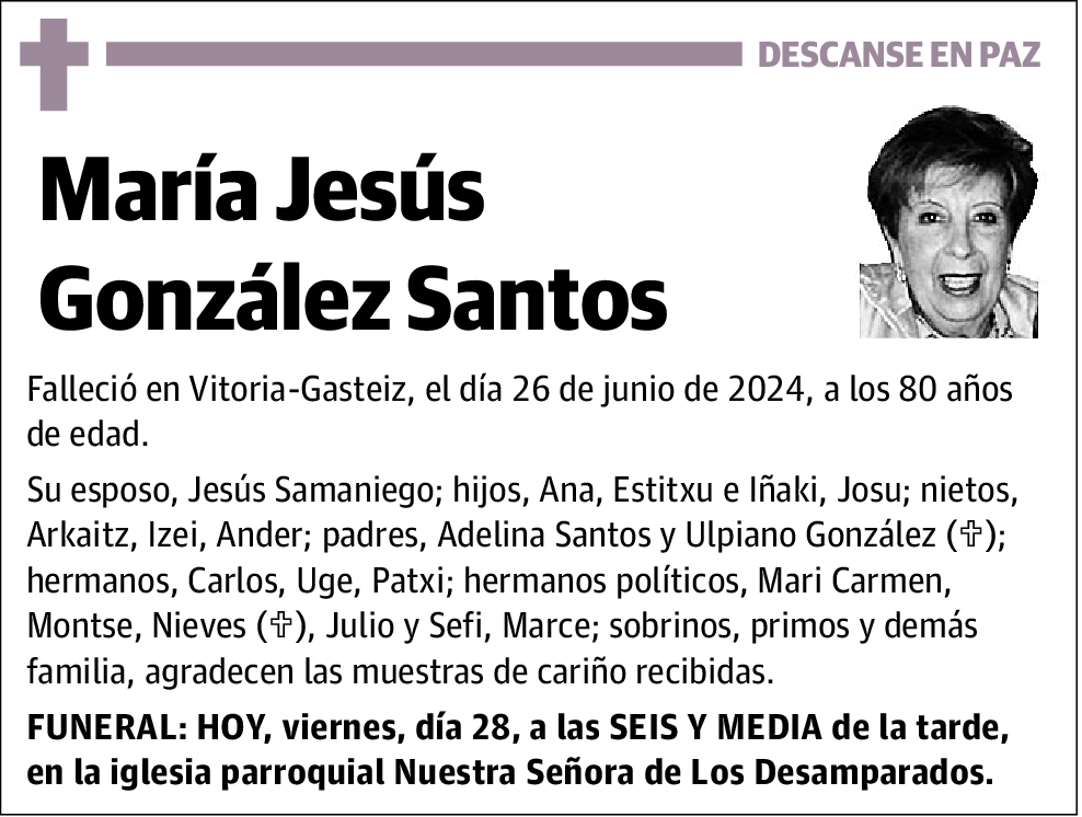 María Jesús González Santos