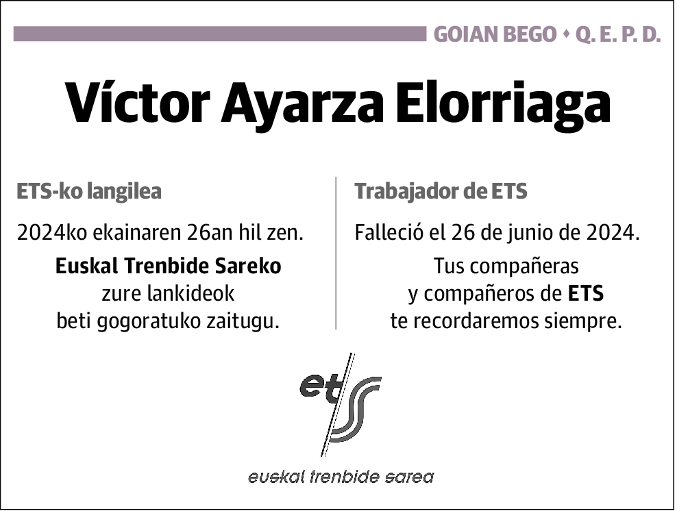 Victor Ayarza Elorriaga