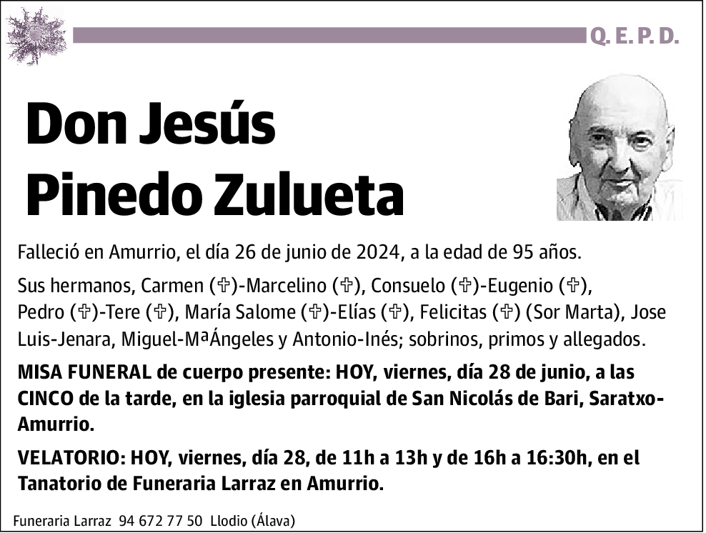 Jesús Pinedo Zulueta
