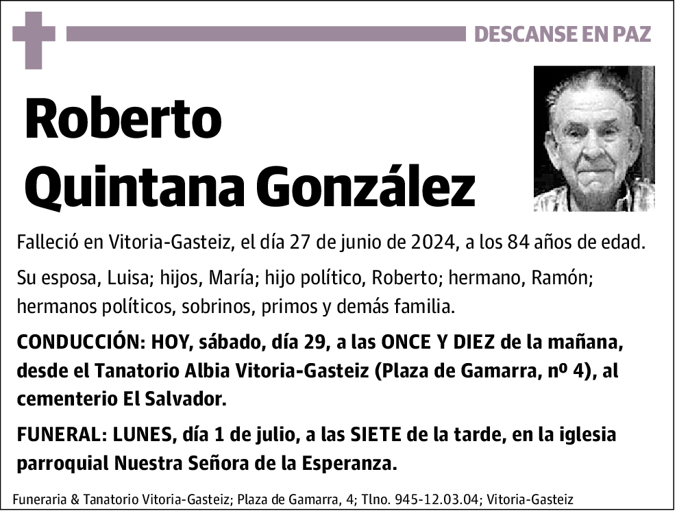 Roberto Quintana Gonzalez