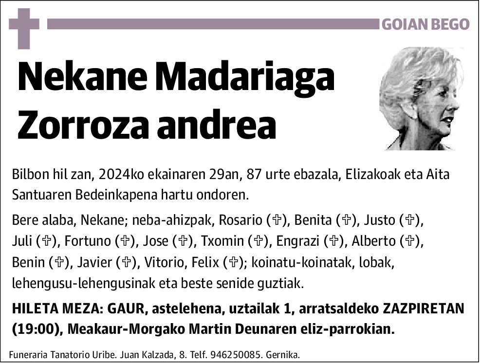 Nekane Madariaga Zorroza