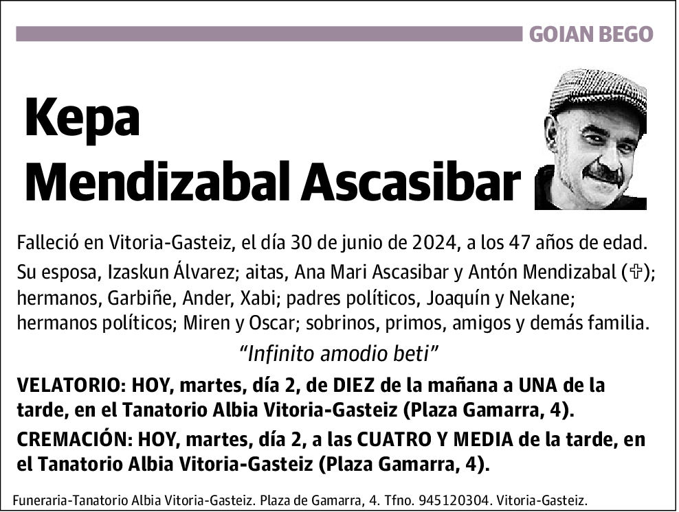 Kepa Mendizabal Ascasibar