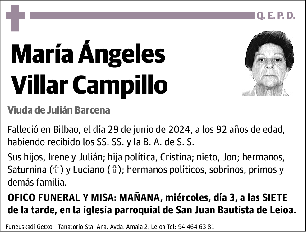 María Ángeles Villar Campillo