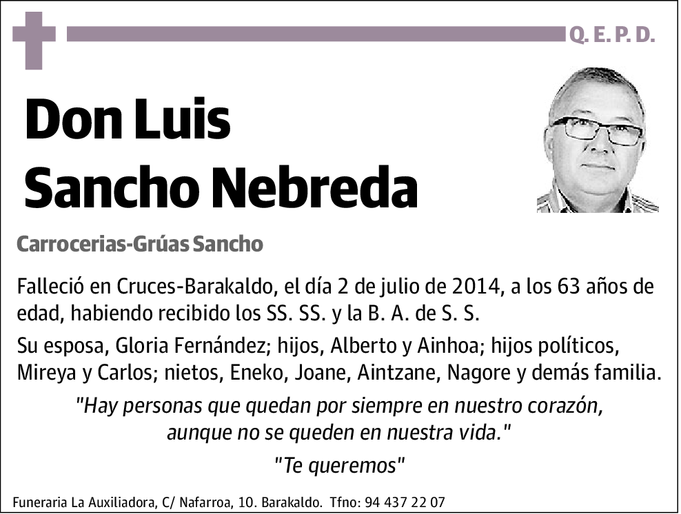 Luis Sancho Nebreda