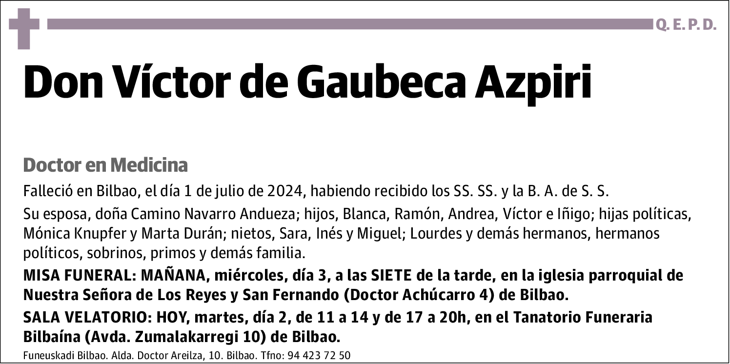 Víctor de Gaubeca Aizpiri