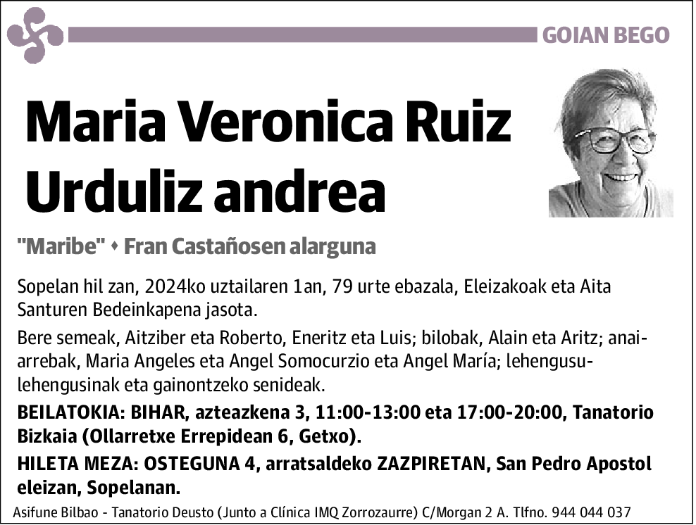 Maria Veronica Ruiz Urduliz