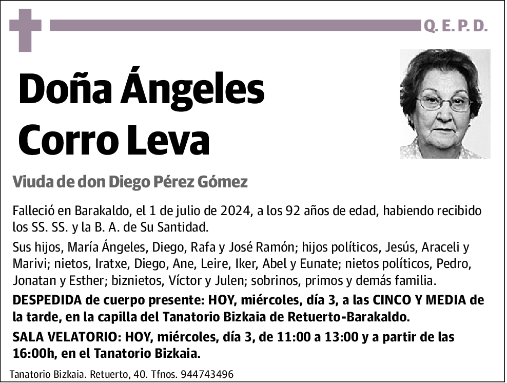 Ángeles Corro Leva