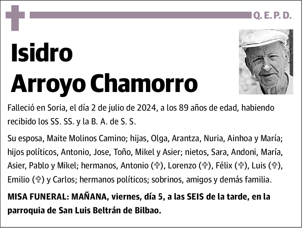 Isidro Arroyo Chamorro