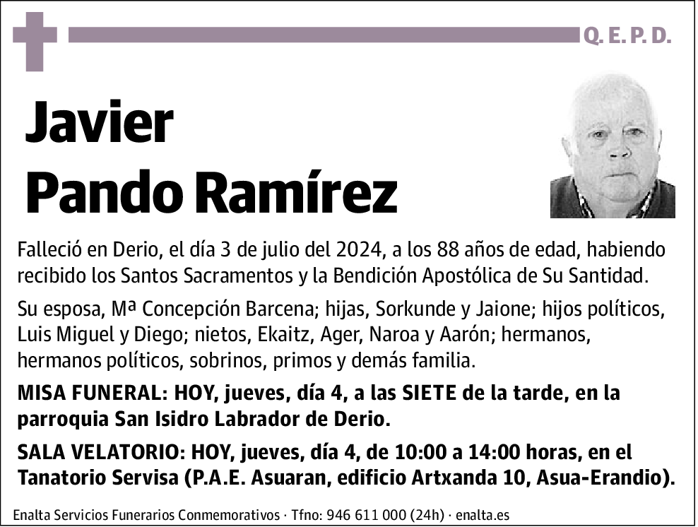 Javier Pando Ramírez