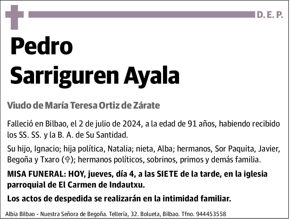 Pedro Sarriguren Ayala