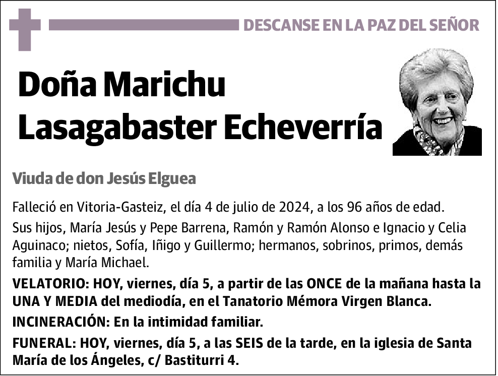 Marichu Lasagabaster Echeverría