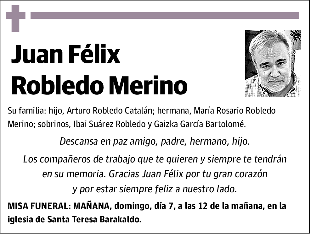 Juan Felix Robledo Merino