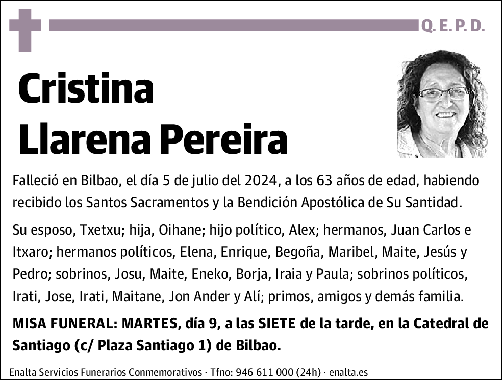 Cristina Llarena Pereira