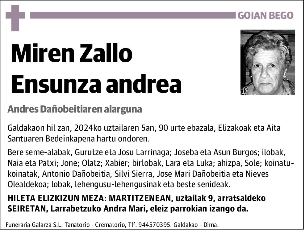 María Zallo Ensunza