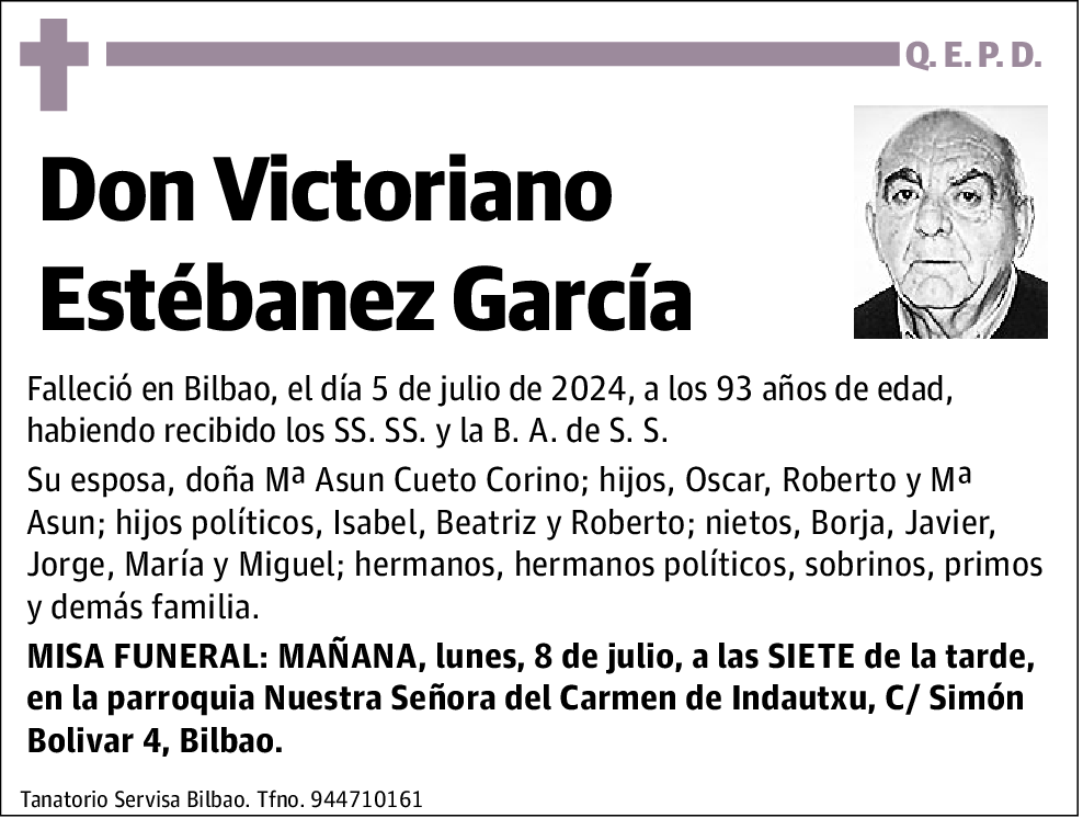 Victoriano Estébanez García