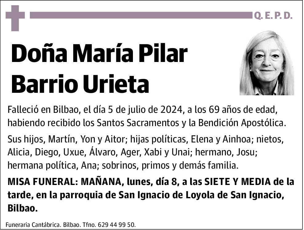 María Pilar Barrio Urieta