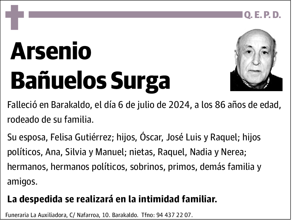 Arsenio Bañuelos Surga