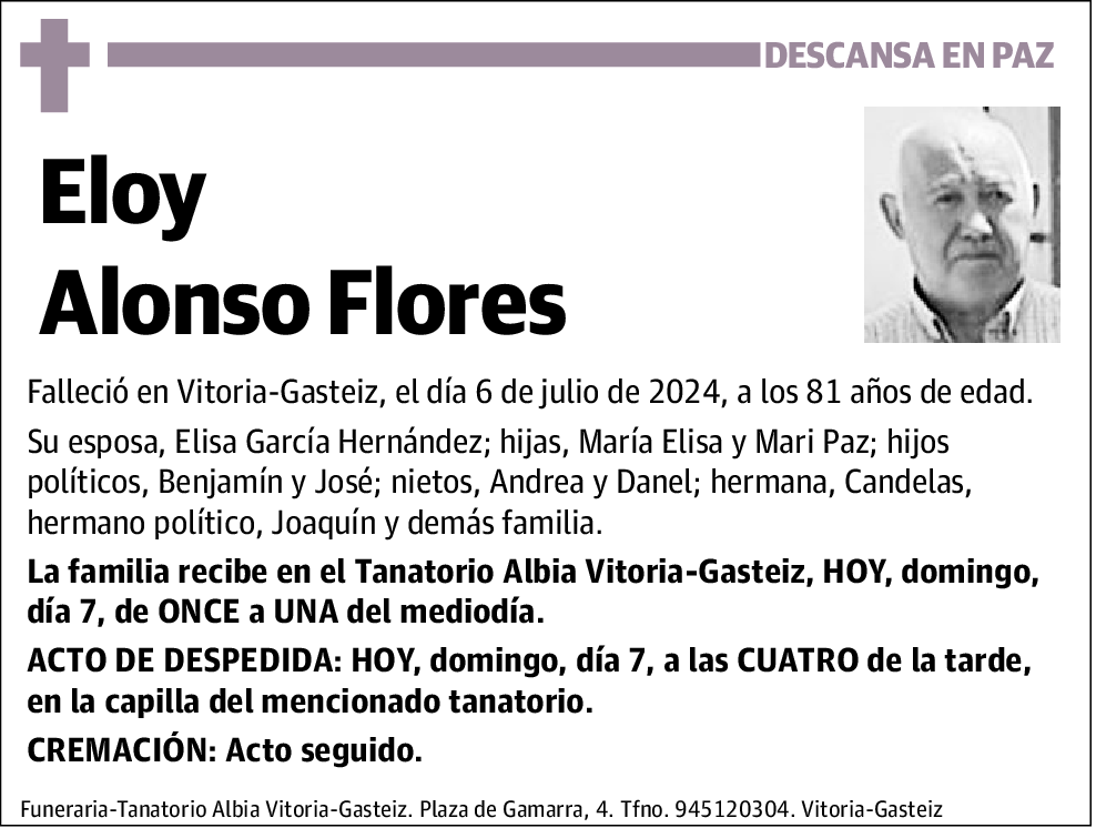 Eloy Alonso Flores