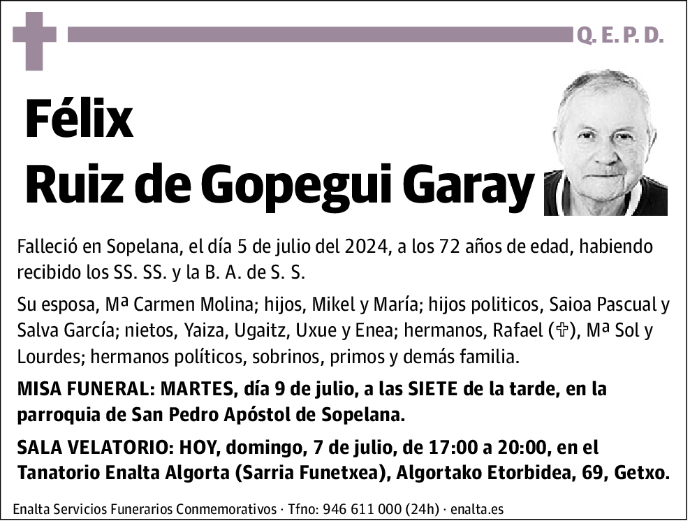 Félix Ruiz de Gopegui Garay