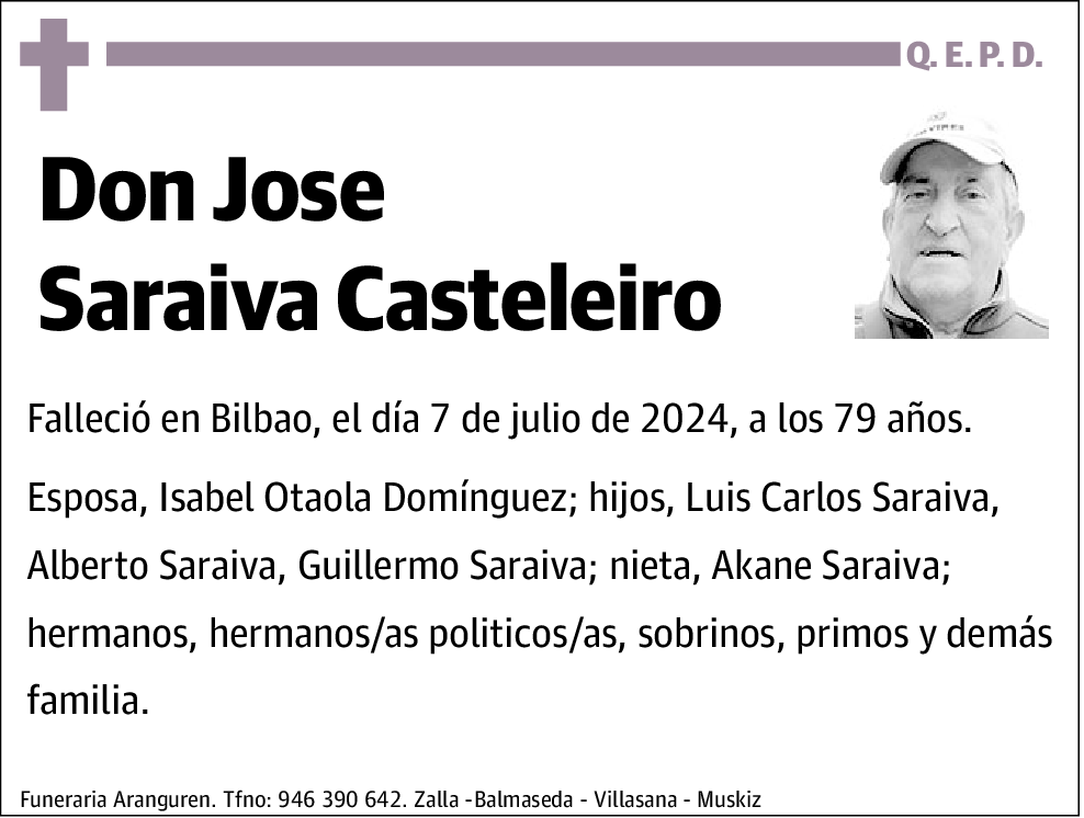 Jose Saraiva Casteleiro