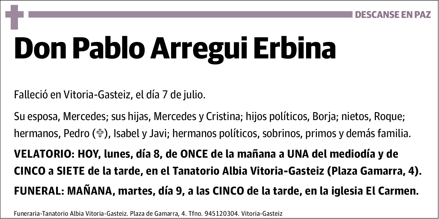 Pablo Arregui Erbina