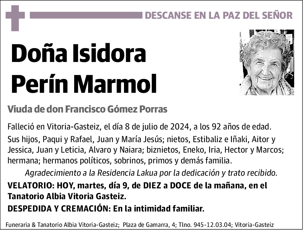 Isidora Perín Marmol
