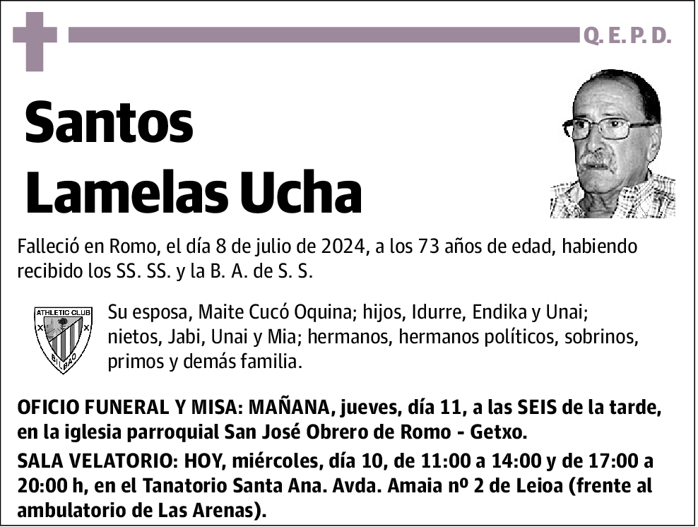 Santos Lamelas Ucha