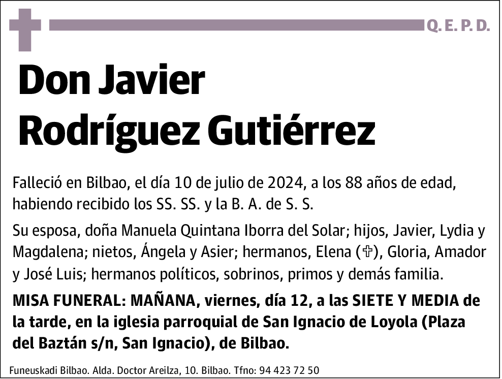 Javier Rodríguez Gutiérrez