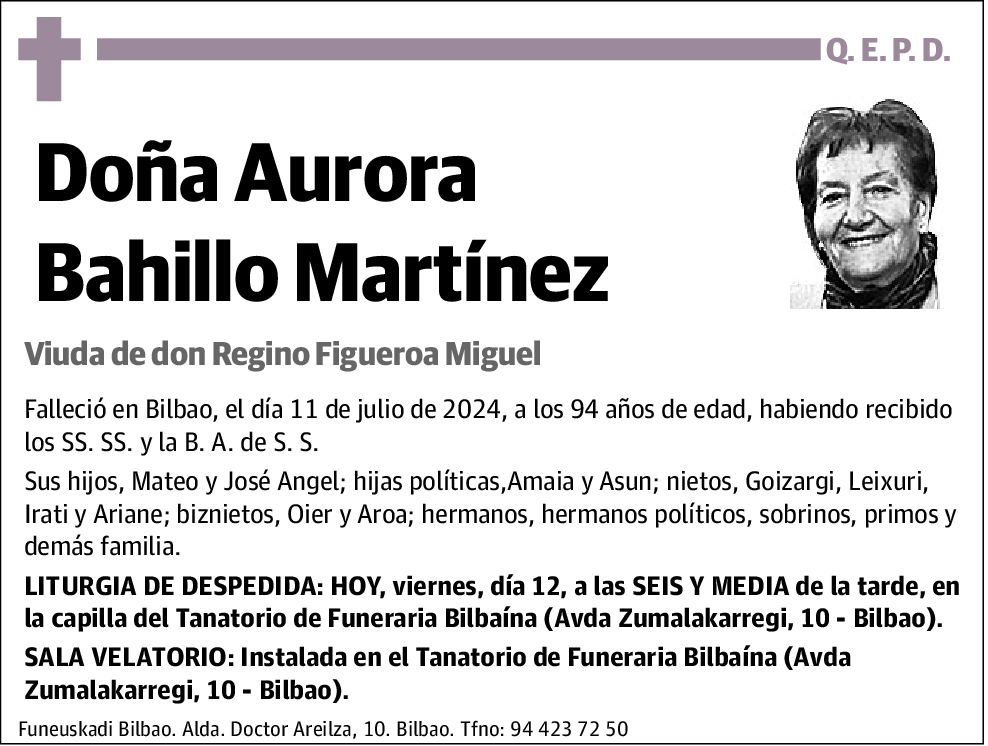 Aurora Bahillo Martinez