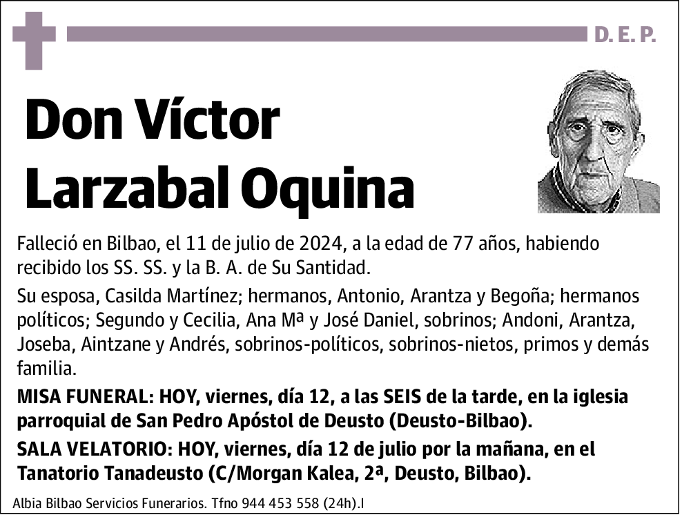 Víctor Larzabal Oquina