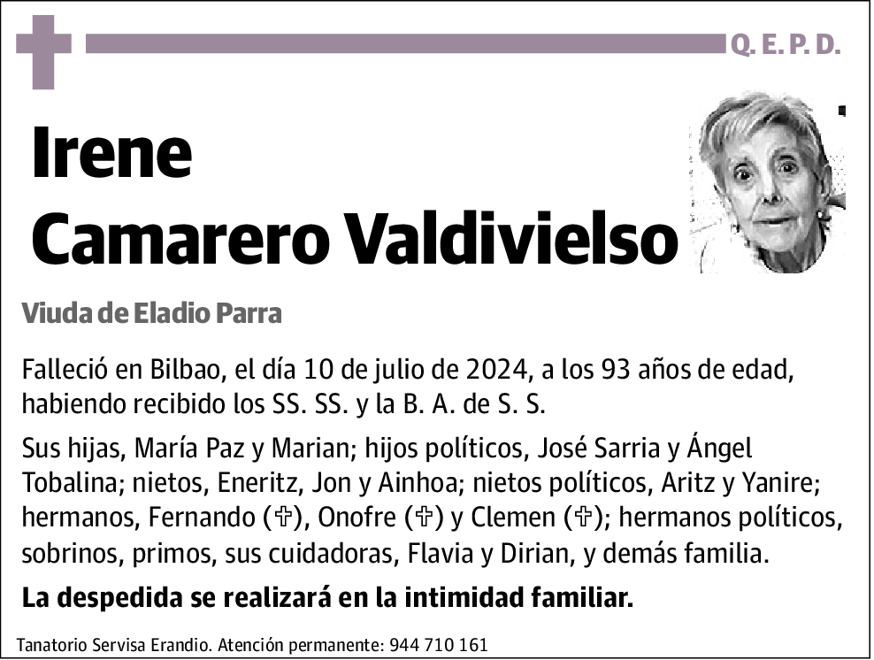 Irene Camarero Valdivielso