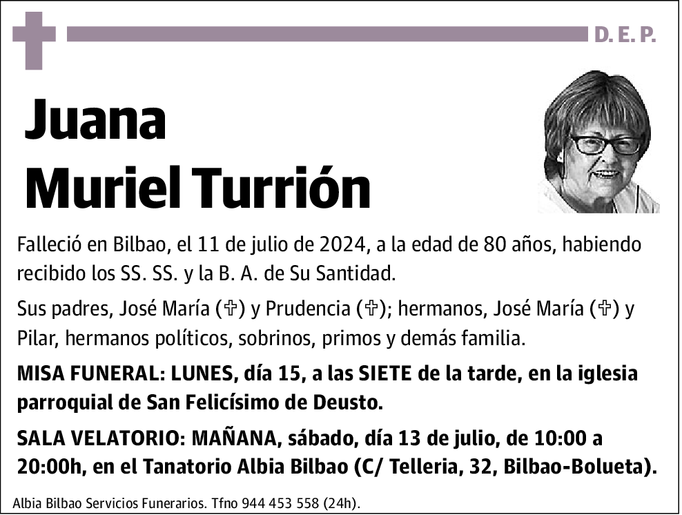 Juana Muriel Turrión