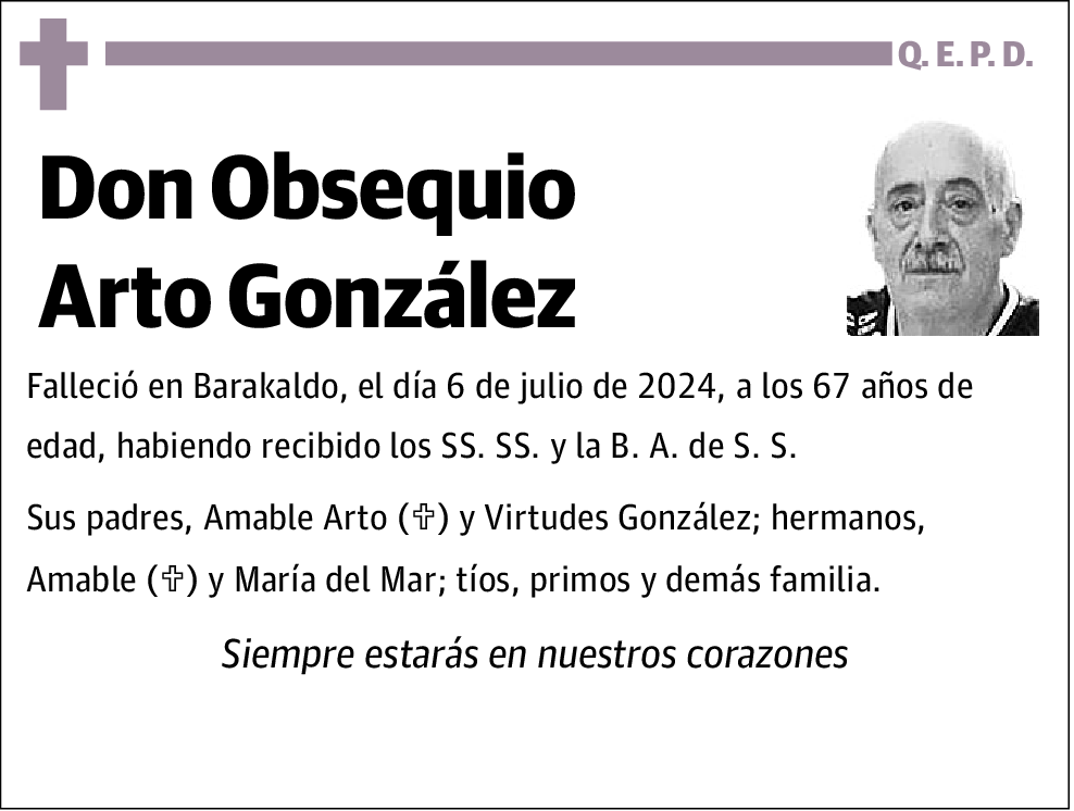 Obsequio Arto González